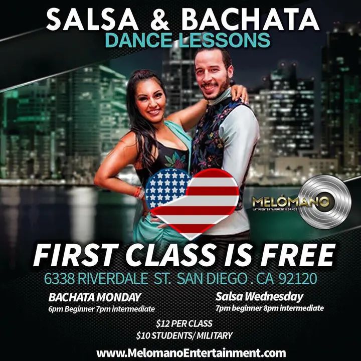 Memorial Day Weekend! We love and have passion for what we do! So why take a day off?! Join us tonight starting at 6PM for Beginner Bachata Lessons! All Veterans and Current m