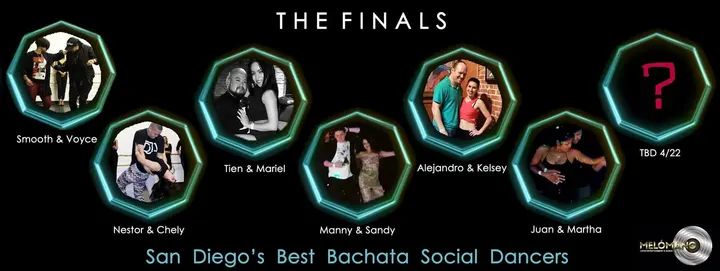 Are you ready for THE FINALS? Who will be San Diego Best Bachata Social Dancers? If you are interested in competing and winning $500 there is one qualifier round on April 2