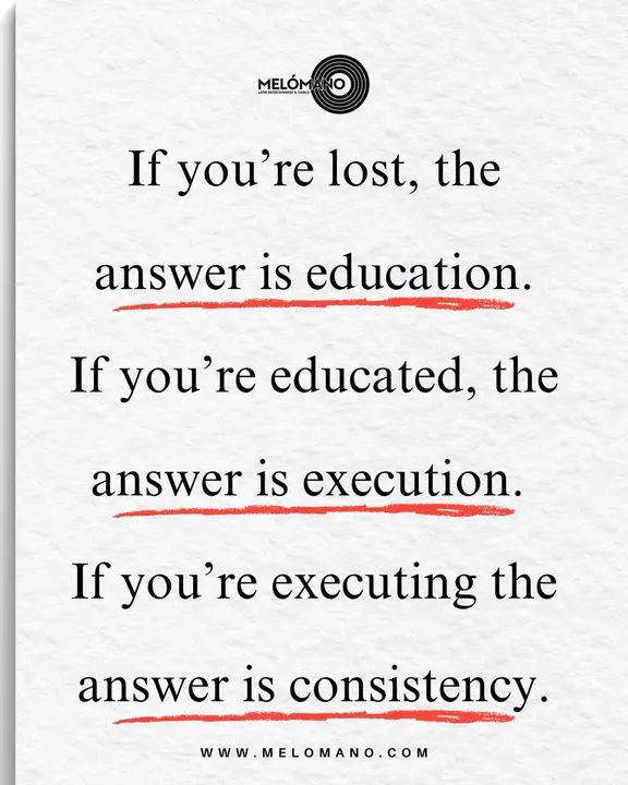 ✨Motivational Monday✨ Lost in your dance journey? The answer is training. Trained but still stuck? The answer is execution. Executing the moves? The answer is consistency.
