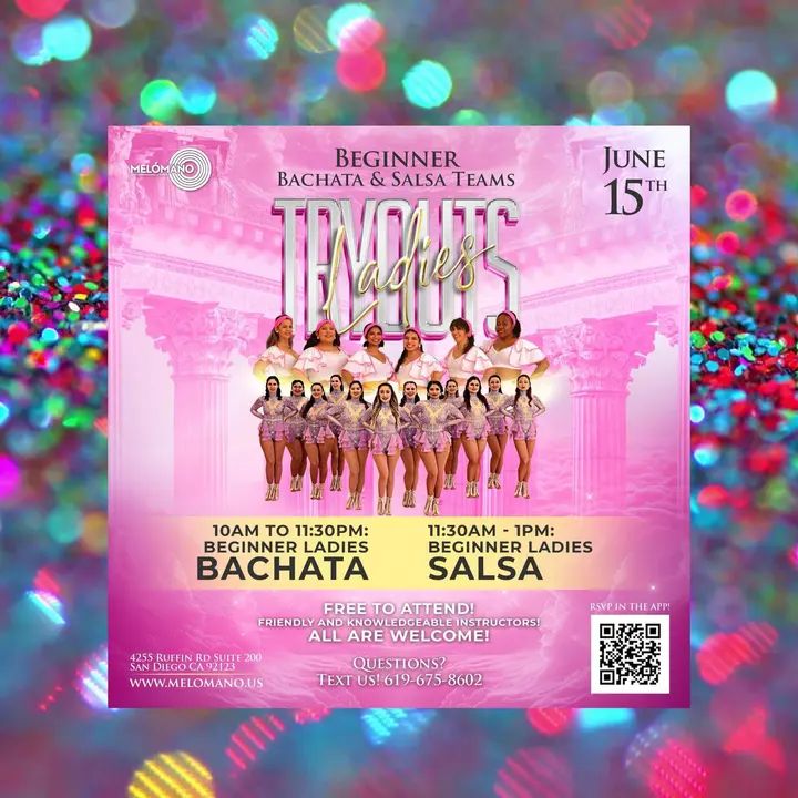 Belong to the Melómano Sisterhood of Dance!! 💓Be surrounded by positivity and creativity! Friendly environment with positive vibes! 🙌🏼 Come check out the Melómano Begin