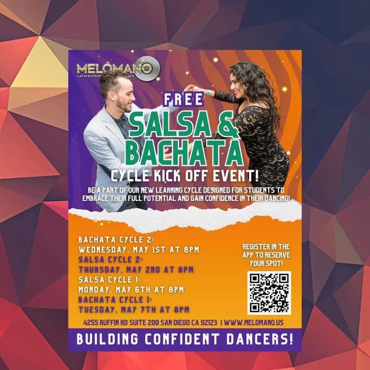 NEW DANCE CYCLE KICK OFF STARTS ON MAY 1ST🥳 These Cycles have been a BIG hit! Come check it out for one FREE session! NOW is the time to learn new moves and take your dancin