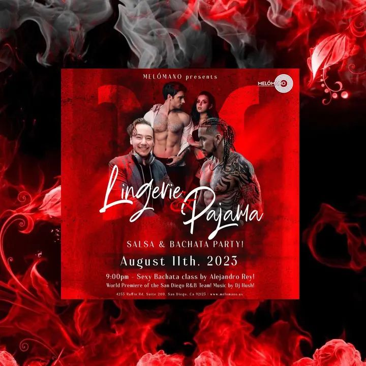 Welcome to the hottest party of the summer! 🎉 The Melómano Summer Lingerie 🫦🩱& PJ 🩳🤫Party! More details coming soon but for now SAVE THE DATE FRIDAY, AUGUST 11th! 🔥🔥🔥