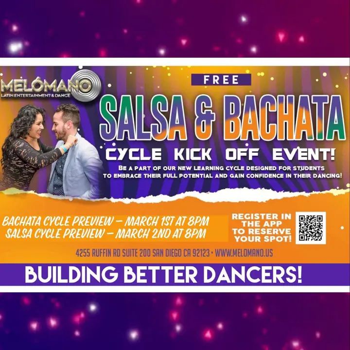 ‼️Free dance cycle kick off next week! ‼️NEW DANCE CYCLES START IN MARCH!! These Cycles have been a BIG hit! Come check it out for one FREE session! NOW is the time to learn s