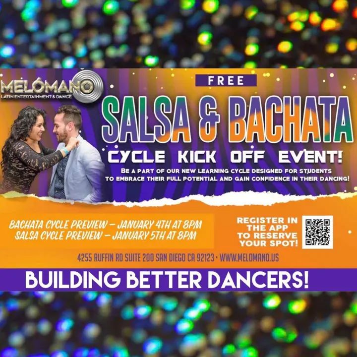 🌟New Year! New Dance Cycles START IN JANAURY🚨! First class FREE!!! 🕺🏼💃🏽 🤩When you join a cycle you get unlimited group classes!!! 💃🏽🕺🏼Dance cycles provide a danc