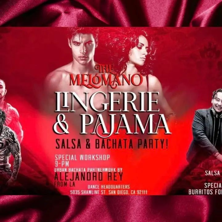 ARE YOU READY FOR ANOTHER ONE?!! The Melómano Lingerie 🫦🩱& PJ 🩳🤫Party is back FRIDAY DECEMBER 9th! The last one was an absolutly amazing time! Don’t miss this one! 🗓 FR
