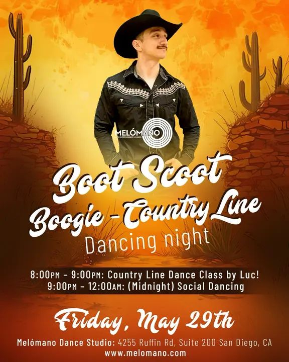 Boots on, stress off 🤠✨ We’re bringing the country vibes to the dance floor with our Boot Scoot Boogie Country Line Dancing Night!🌵🔥 Get ready for a night full of fun, m