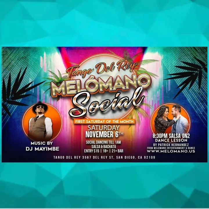 Tango Del Rey is always a hit on Melomano's Night! 🎉 We got the good vibes and great dances you're looking for! EVERY FIRST Saturday of the month you can count on having an a
