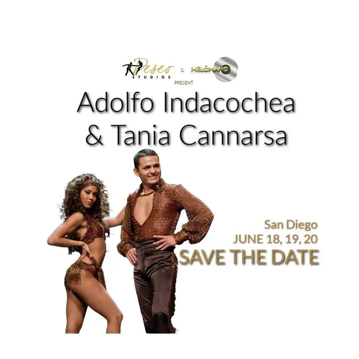 📣 Calling all the Mambo Lovers ♥️ This one is for you!!! 🎉 Adolfo & Tania Weekender!! June 18th-20th! 🚨 $75 Early Bird Full Pass on SALE NOW ‼️ ✨ Full Pass Includes: