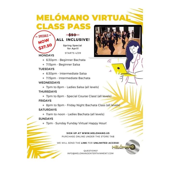 There are only 3 weeks left in April so we have adjusted the price of the virtual pass to $37.50!!! This give you access from 4/9 till the end of the month. Remember we are re