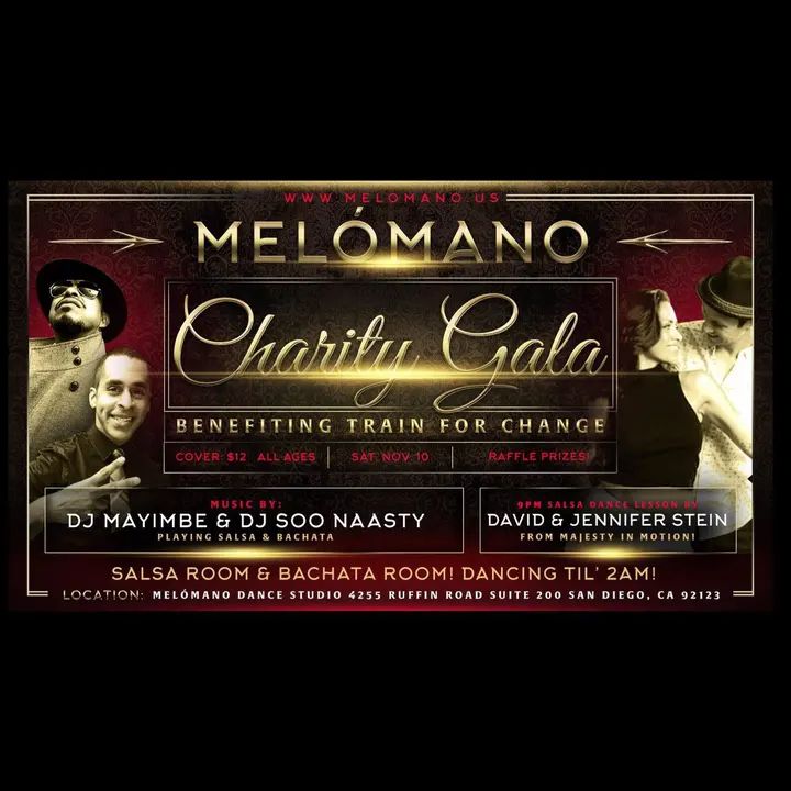 SAVE the date!! On November 10th you have the opportunity to make a difference through dance!! Join us for the Melómano Charity Gala! It's a night full of friends, dancing, an