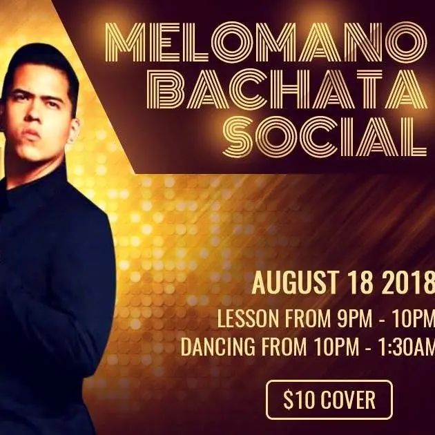 The August Melómano Bachata Social is going down Saturday August 18th with Special guest Instructor, Alma Latina Pro member, Cesar Mastache!! 9pm BACHATA Lesson by Cesar! Alm