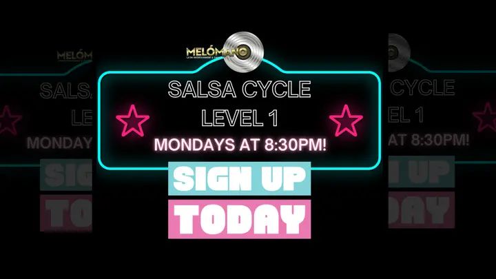 🔥TONIGHT Salsa Cycle 1 at 8pm! Don’t miss this chance to join in and dance the night away! 💃🕺 💃It’s Not Too Late to Sign Up! •Bachata Cycle 1 : Tuesday, November 11th (La