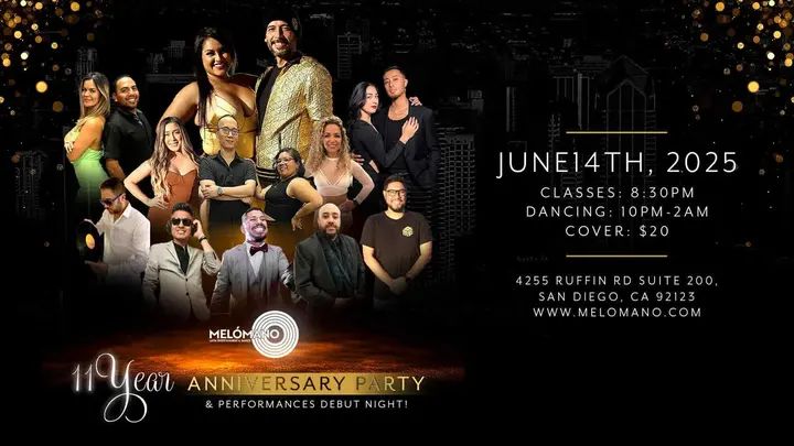 Melómano means music lover and we are bringing the top DJ’s for an increíble night of music! 🎶🎼 The Melómano 11 year anniversary + Debut performance night will be magical!
