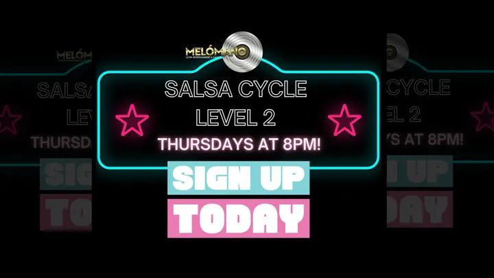 🔥TONIGHT at 8pm! ✅Salsa Cycle 2: Thursday, March 13th! Don’t miss this chance to join in and dance the night away! 💃🕺 💃It’s Not Too Late to Sign Up! ✅Salsa Cycle 1: Mo