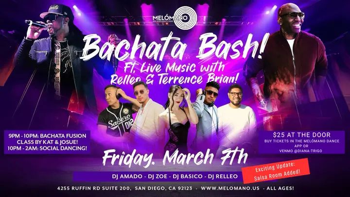 🌟TONIGHT IS THE NIGHT! Bachata Lovers!! 🫶 Get ready for a night full of incredible music, dancing, and bachata vibes! 🎶💃 You don’t want to miss this fun event! 🎉🎉 🗓 DA