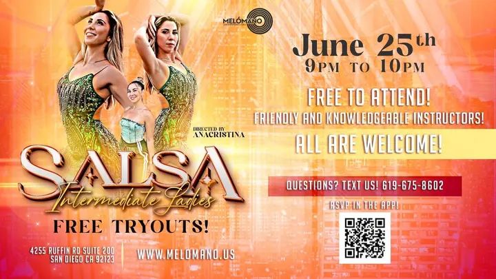 Belong to the Melómano Sisterhood of Dance!! 💓Be surrounded by positivity and creativity! Friendly environment with positive vibes while taking your dancing to the next level