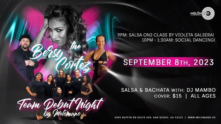 The Bersy Cortez San Diego Team is ready to show you what we have been working on! 🔥 Don’t miss the debut of the NEW routine choreographed by Bersy Cortez performed by Melóm