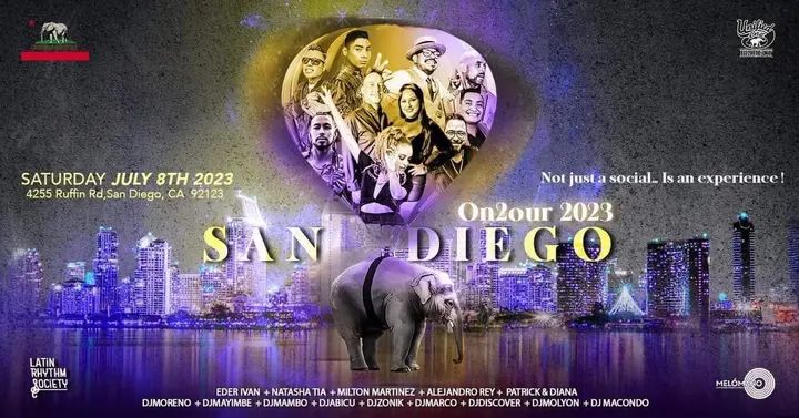 SAT, JULY 8: THE UNIFIED SAN DIEGO SOCIAL⚠️ SoCal’s best talent under one roof: two hours of workshops and social dancing til late with LA, OC and SD’s finest in the house! ⚠