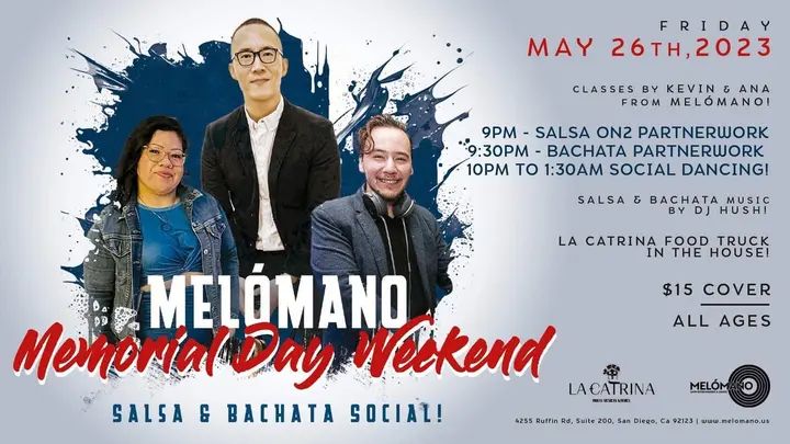 The Memorial Day Weekend Pop Up Social is here on Friday, May 26th! Join us for this one time event kicking off the long weekend! 🎉 and of course you already know La Ca