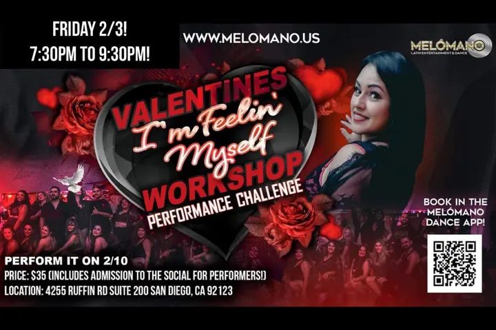 🔥We're back at it again! BY popular request, The Melómano Performance Challenge is making a comeback with a special edition -- "I'm Feelin' Myself Valentines Performance Chal