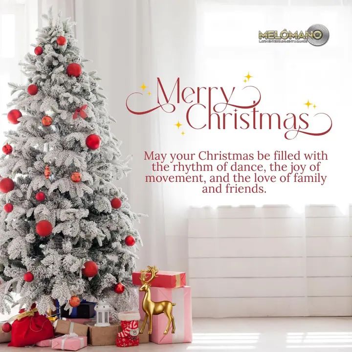 Wishing you a Merry Christmas filled with love, laughter, and unforgettable moments! 🌟🎄 Whether you're dancing through the holiday season or enjoying time with loved ones,