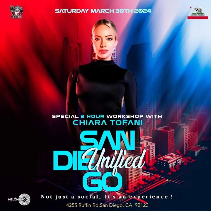 SAT, MARCH 30th: THE UNIFIED SAN DIEGO SOCIAL⚠️ SoCal’s best talent under one roof: two hours of workshops and social dancing till late with LA, OC and SD’s finest in the hous