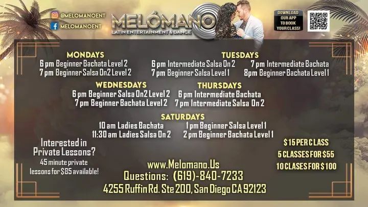 Hi Fam! Just a quick me reminder for this weeks classes 🙂 ✅Monday class with Kevin at 6pm and 7pm with Patrick. ✅Tuesday all classes with Sergio Jasso! ✅ Wednesday cla