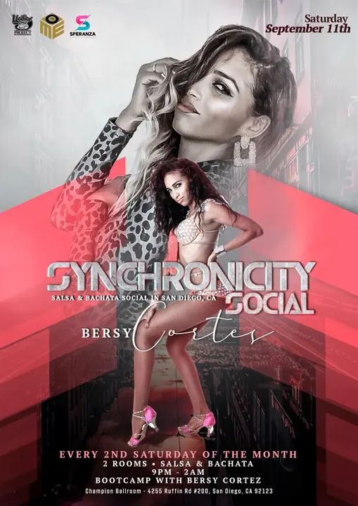 💃🏻 3hr Bootcamp with Bersy Cortez 🔥🔥🔥🔥🔥🔥🔥🔥🔥🔥🔥🔥🔥🔥 On Saturday, September 11th from 3pm-6pm • Limited capacity $50/3hr Bootcamp (Presale) $60/3hr Bootcamp + Soc