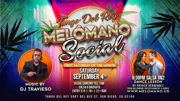 Tango Del Rey is always a hit on Melomano's Night! 🎉 We got the good vibes and great dances you're looking for! EVERY FIRST Saturday of the month you can count on having an a