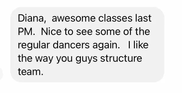 🌟Positive Vibes all day 🌟 Thank you for all of the positive feedback and comments about our classes, teams, and instructors! If you haven’t come to check us out, reserve you
