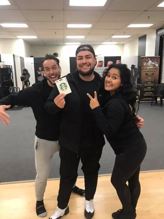 Congratulations Jesse Garcia!!! He wok this months raffle prize!! We offer exclusive raffles for our dance Fam. Here’s how you can join us ⤵️⤵️⤵️⤵️⤵️ Come check out what our