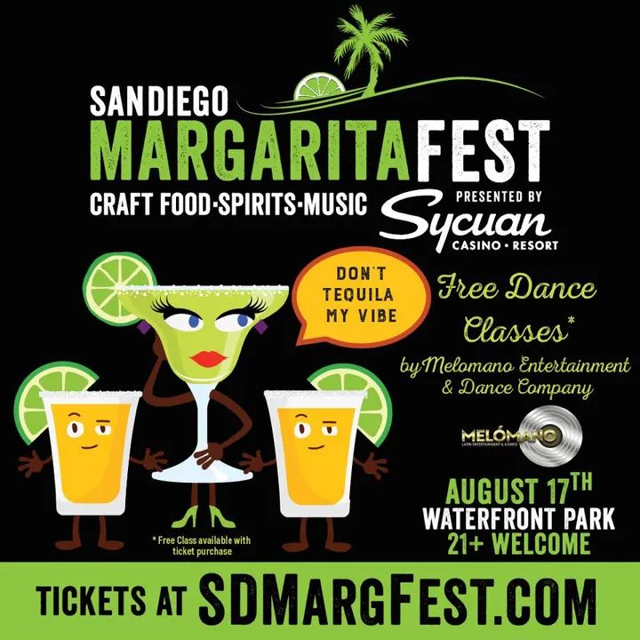Catch Melómano performing at the @San Diego Margarita Festival this Saturday at 4pm 🎉💃🏽 #MelomanoEnt #SDMargFest