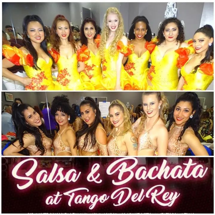 Catch our Ladies Salsa Teams performing at Tango Del Rey tonight! Interested in learning more salsa? Come join us for our Free Beginner Ladies Salsa Workshop ok July 31st 8p