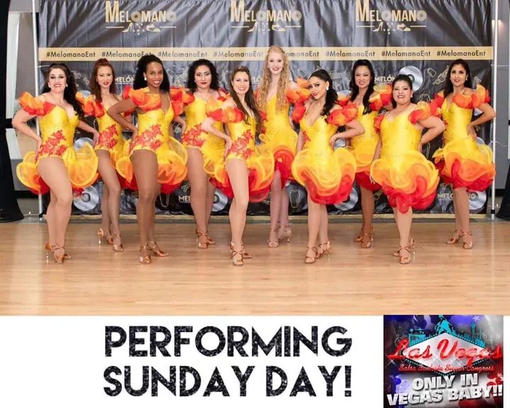 This weekend Melómano Beginner Ladies Salsa Team will be performing at the Las Vegas Salsa Bachata Super Congress🎉🎉 We’re starting new routines when we get back! 🙌🏼 We ca