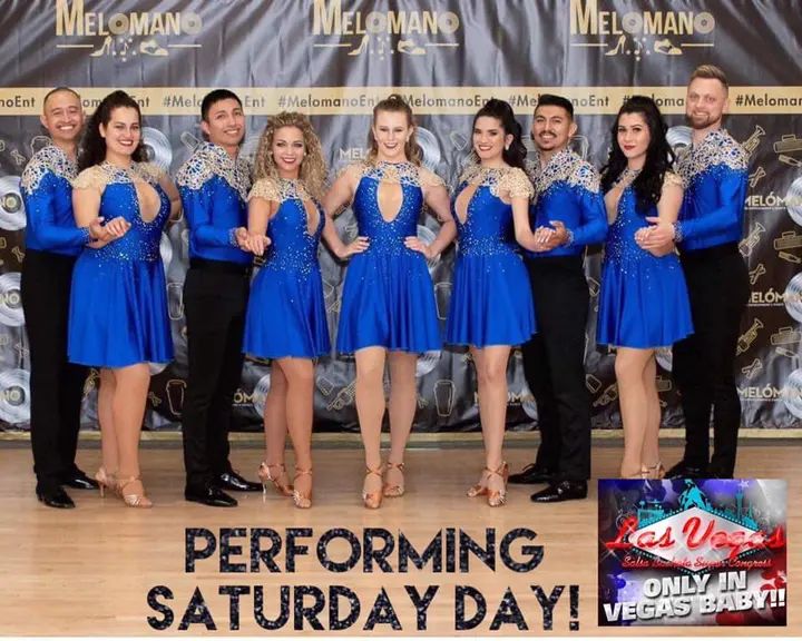 This weekend Melómano Intermediate Salsa Team will be performing at the Las Vegas Salsa Bachata Super Congress🎉🎉 We’re starting new routines when we get back! 🙌🏼 We call