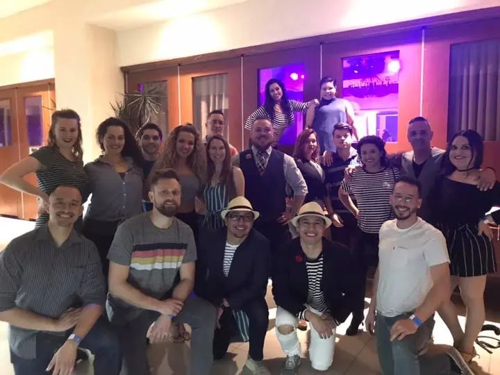 Night 1 at the Oaxaca Salsa Bachata Festival!! #MelomanoEnt #OaxacaSalsaBachataFestival #StripeNight #LoveOurFam