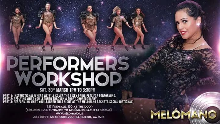 Bring out your inner performer!! This workshop will focus on the 8 key principles for becoming a better performer on stage. Becoming more confident on stage is not easy but af