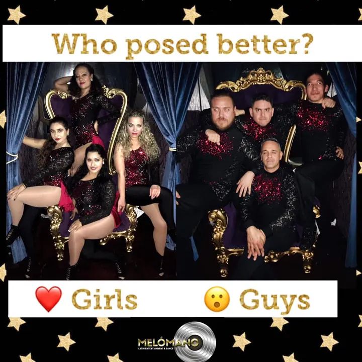 Melómanos! You be the judge 💁🏽‍♂️ 🕺🏼💃🏽🤣 #MelomanoEnt #GirlsPose #GuysPose