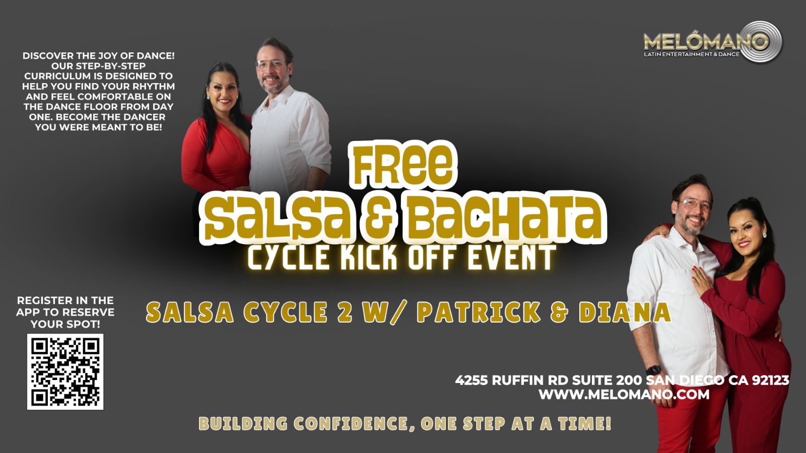 FREE Melómano Salsa Cycle 2 Kick Off! 09/10 event